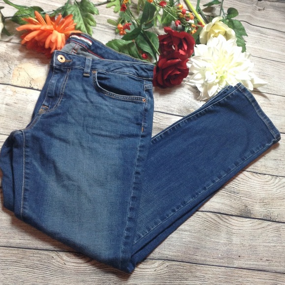 tommy hilfiger straight droite jeans